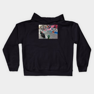 Once Bitten ~ graffiti Kids Hoodie